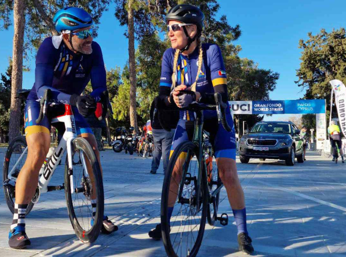 O Νορβηγός Helgesen τέθηκε επικεφαλής  στο Cyprus Gran Fondo 2023